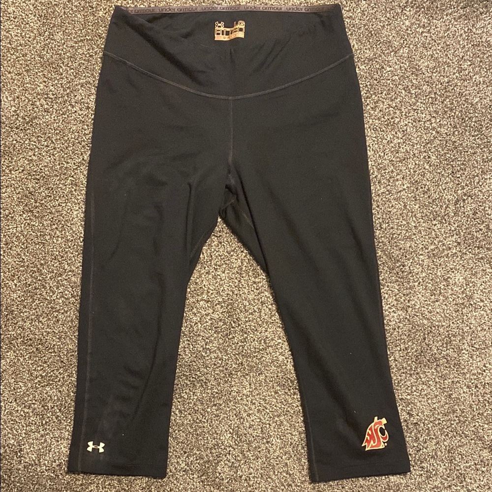 Under Armour Black Capri Compression Pants